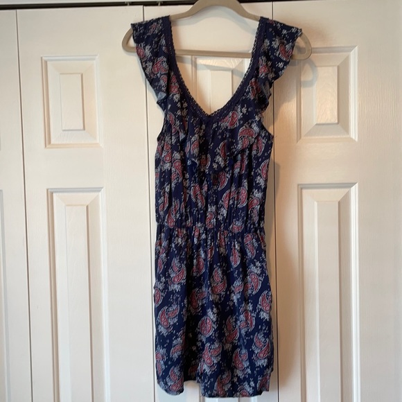 Alya Pants - Navy Blue Romper